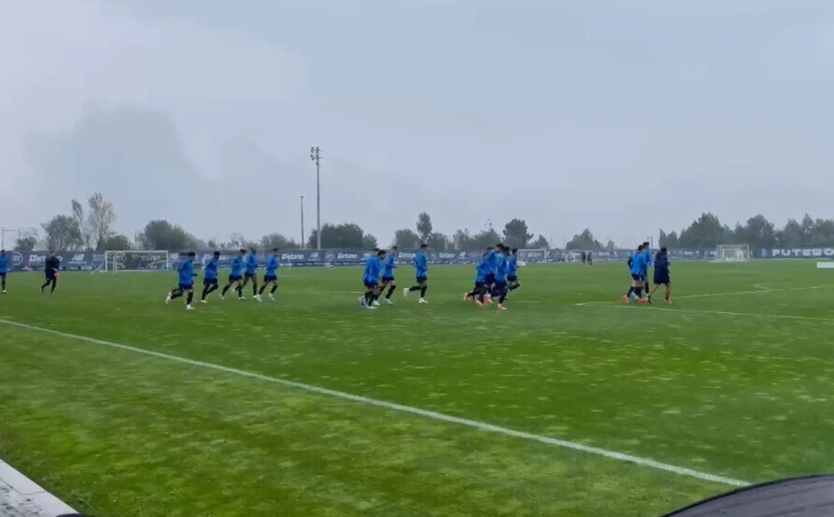 Imagem de contexto do artigo Três ausências no último treino do FC Porto antes do Bodo/Glimt
