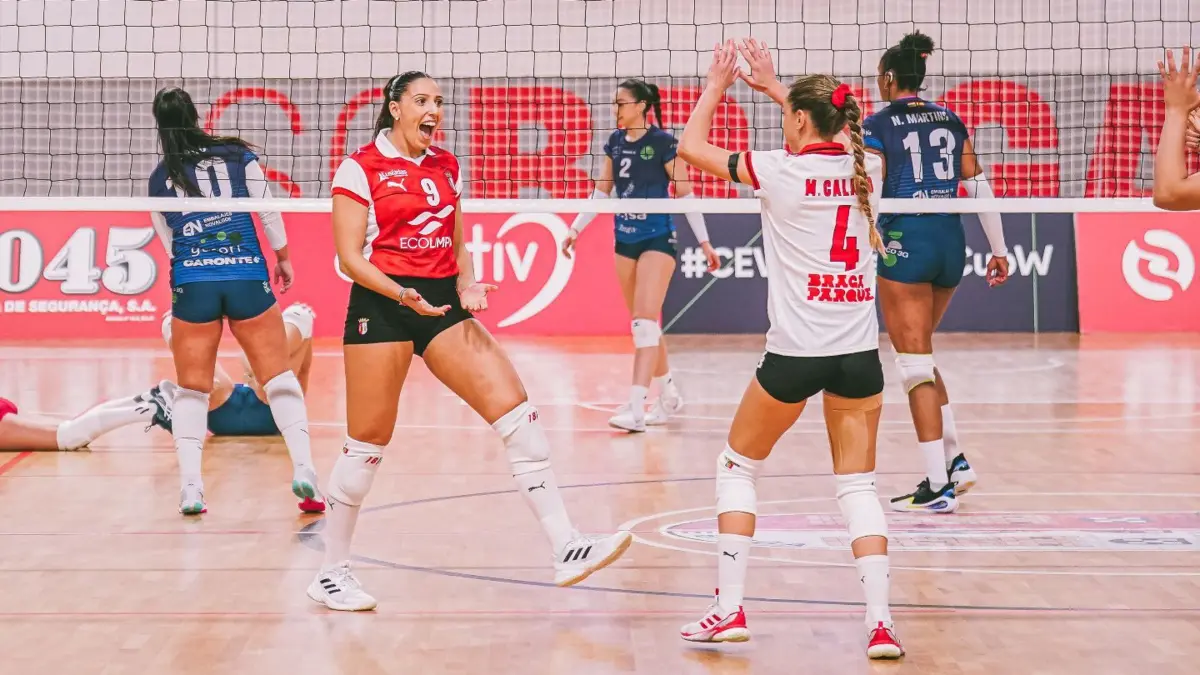 Imagem de contexto do artigo Braga apura-se para "oitavos" da Taça Challenge feminina de voleibol