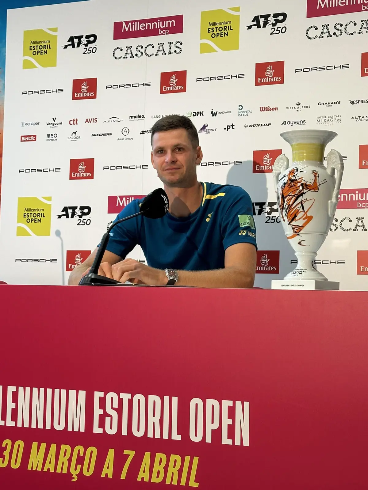 Hubert Hurkacz (Créditos: Estoril Open)
