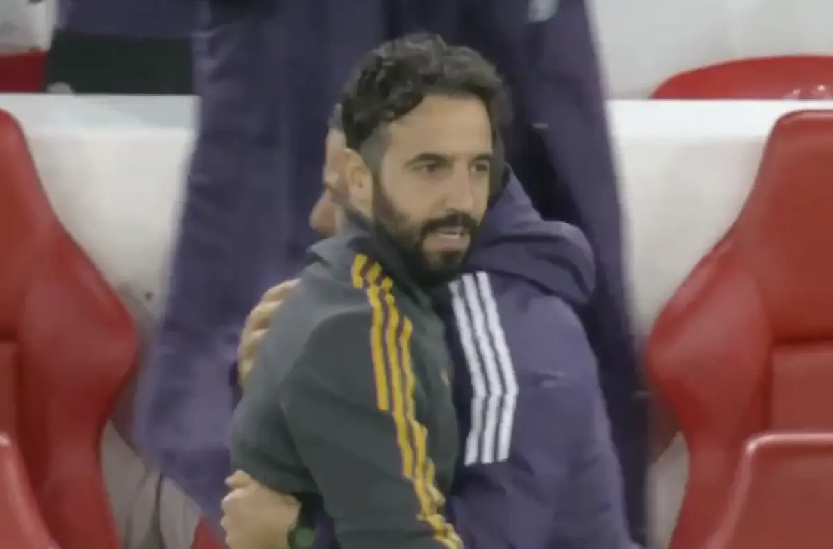 Imagem de contexto do artigo A imperdível reação de Rúben Amorim ao golo de Harry Maguire