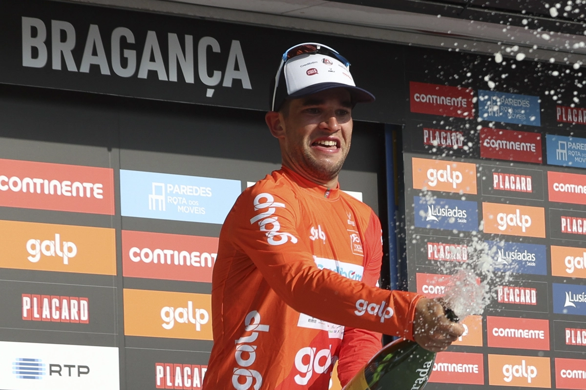 Hugo Nunes já venceu uma etapa da Volta a Portugal (Créditos: Lusa)