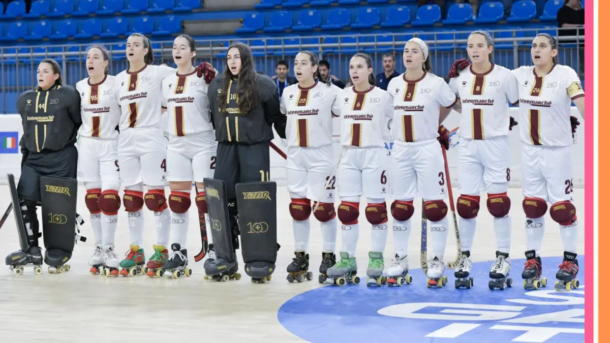 Seleção feminina de hóquei em patins (créditos: FPP)