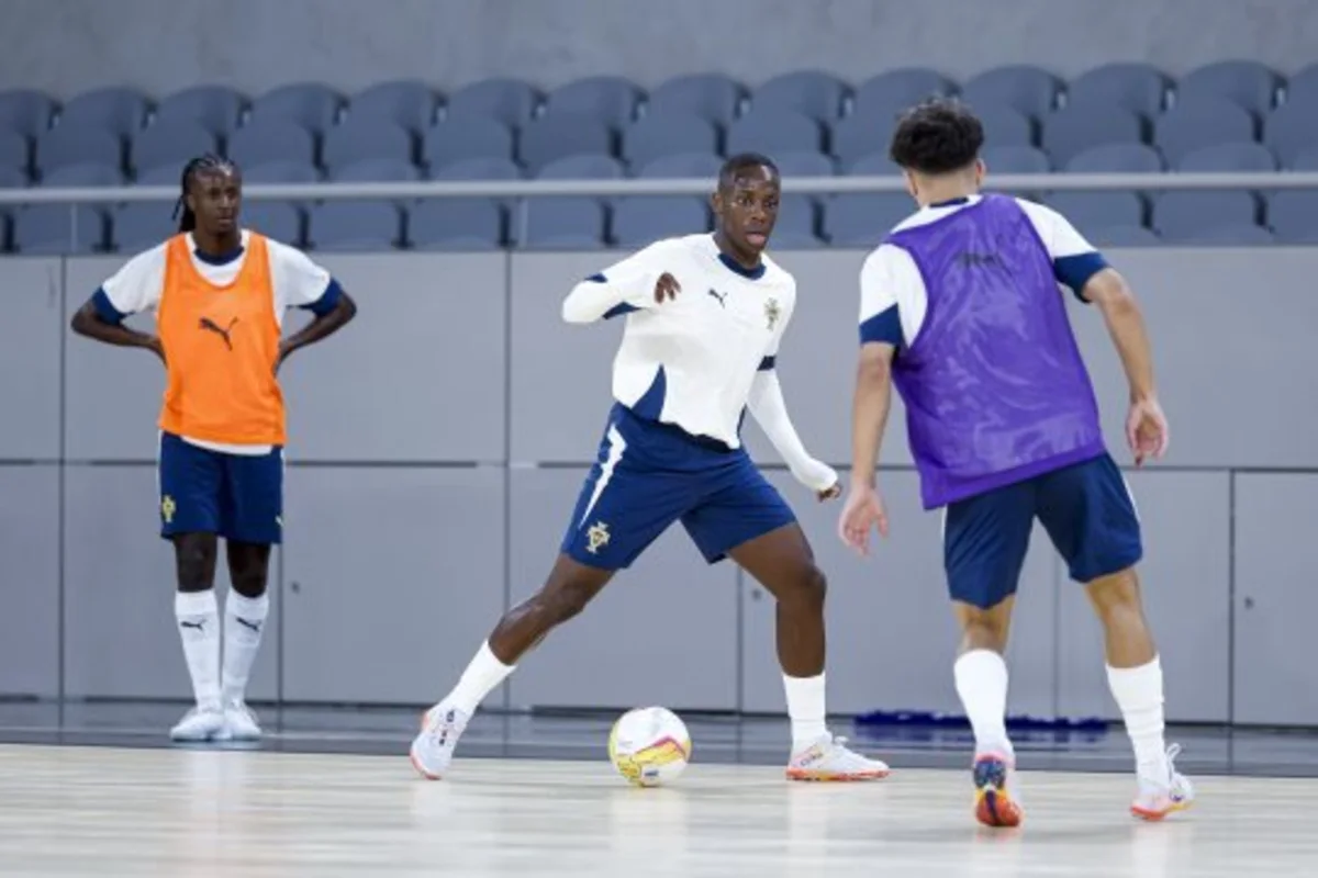 Kutchy nos trabalhos da seleção de futsal