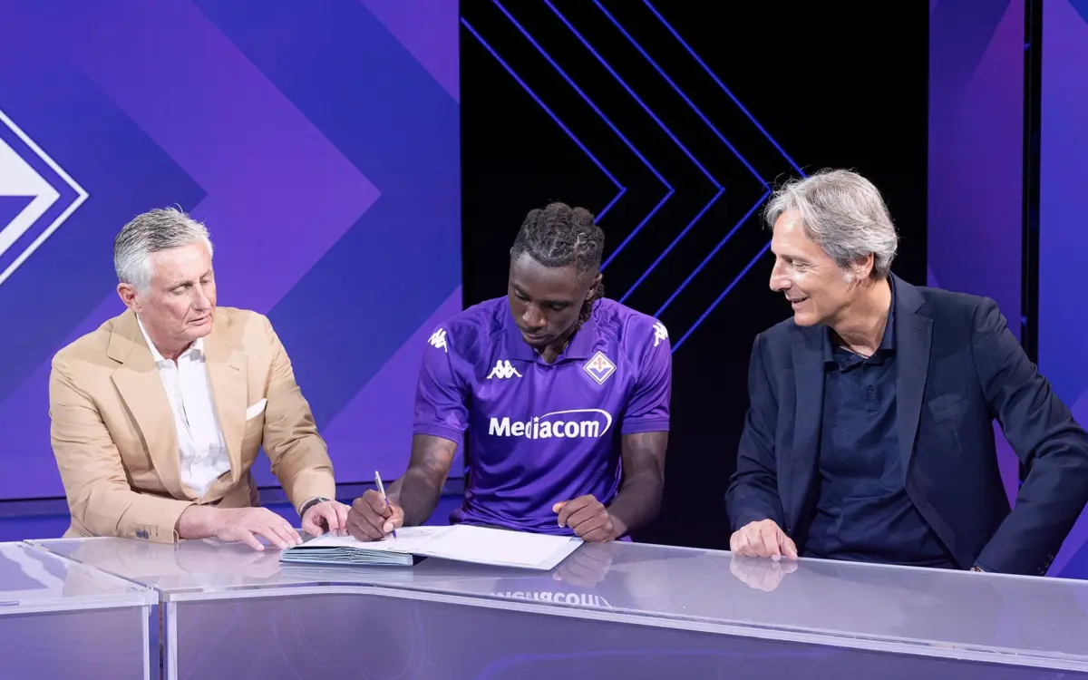 Moise Kean (Reprodução: Fiorentina)