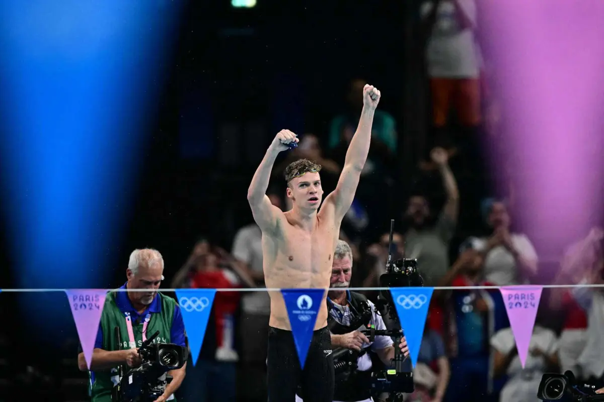 Léon Marchand (Créditos: AFP)