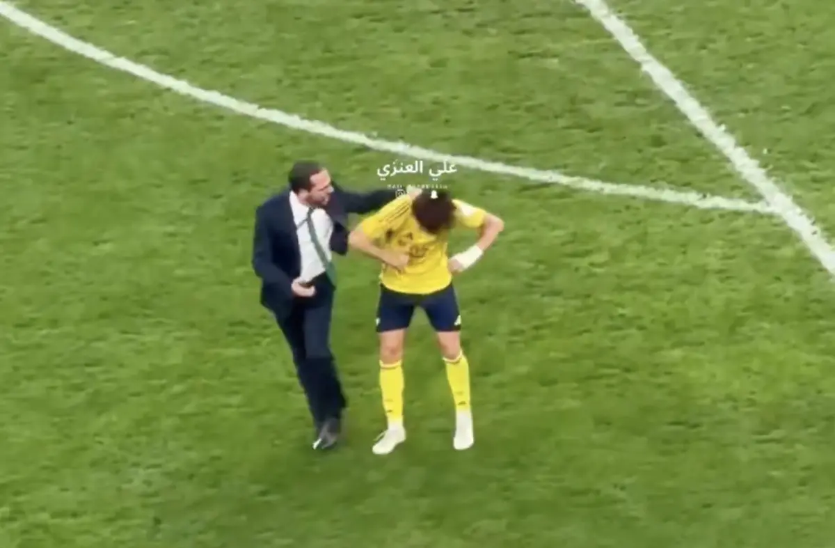 Imagem de contexto do artigo João Félix e Rui Pedro Braz pegaram-se após o Al Ahli-Al Nassr. Assista ao momento