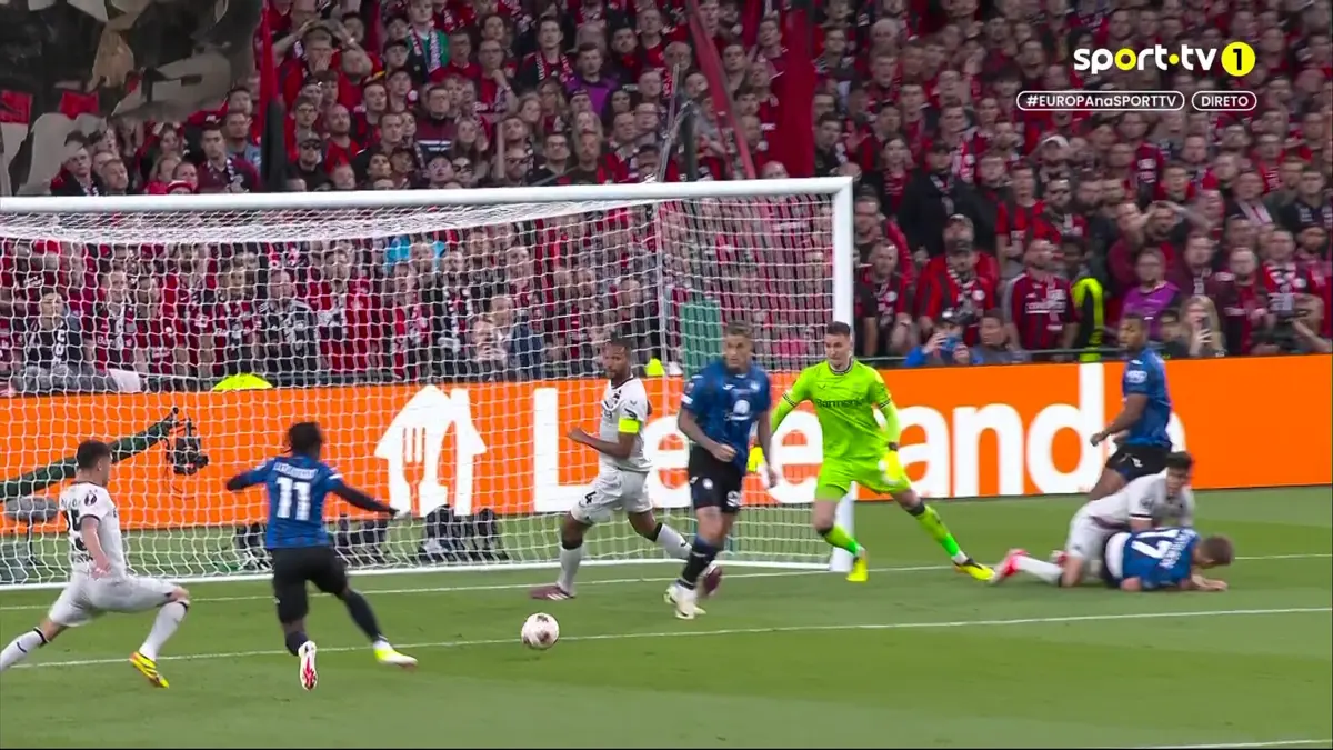 Imagem de contexto do artigo Lookman coloca Atalanta a ganhar ao Bayer Leverkusen na final da Liga Europa. Ora veja