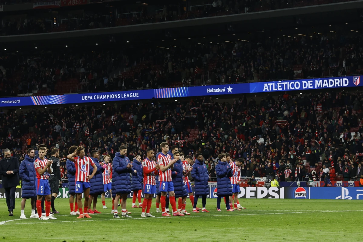 Atlético fora da Champions (Créditos: EPA)