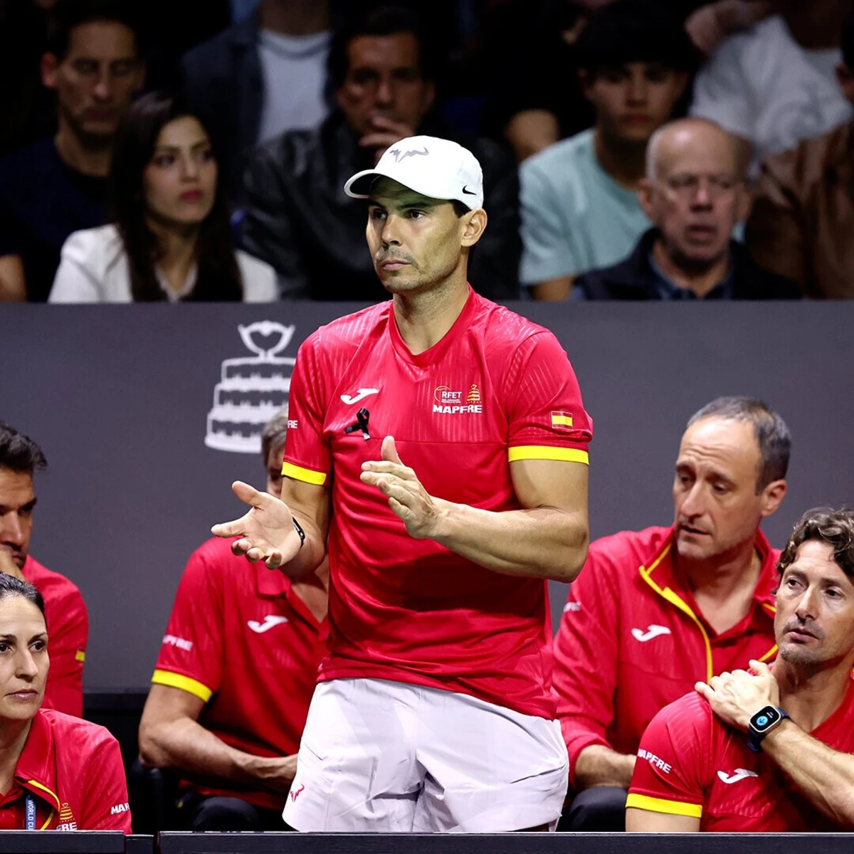 Imagem de contexto do artigo Nadal emocionado na despedida: "Nunca se quer chegar a este momento"