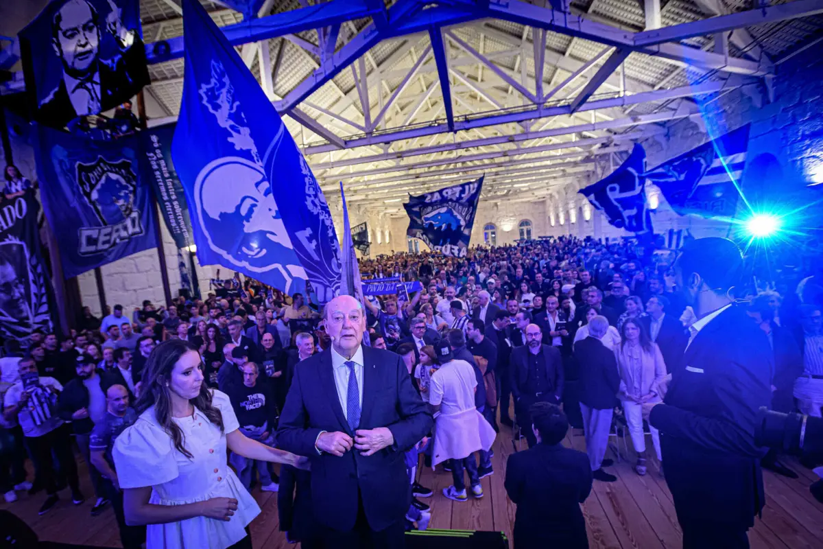 Pinto da Costa e a filha Joana (Créditos: Pedro Granadeiro )