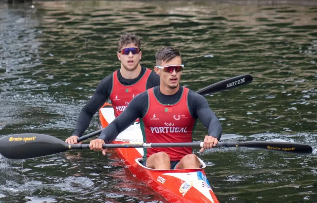 Imagem de contexto do artigo Europeus de canoagem: Gustavo Gonçalves e Pedro Casinha oitavos em K2 500
