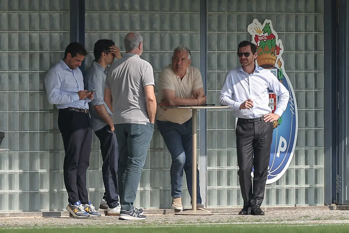 Zubizarreta, Jorge Costa e André Villas-Boas (Créditos: Miguel Pereira/Global Imagens)