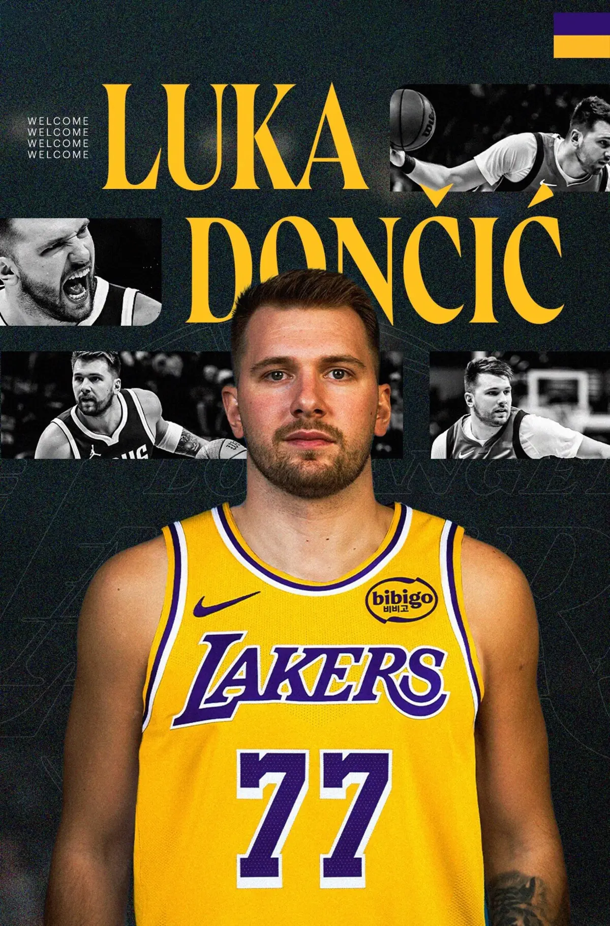 Imagem de contexto do artigo Luka Doncic ao lado de LeBron James: "É um sonho tornado realidade"