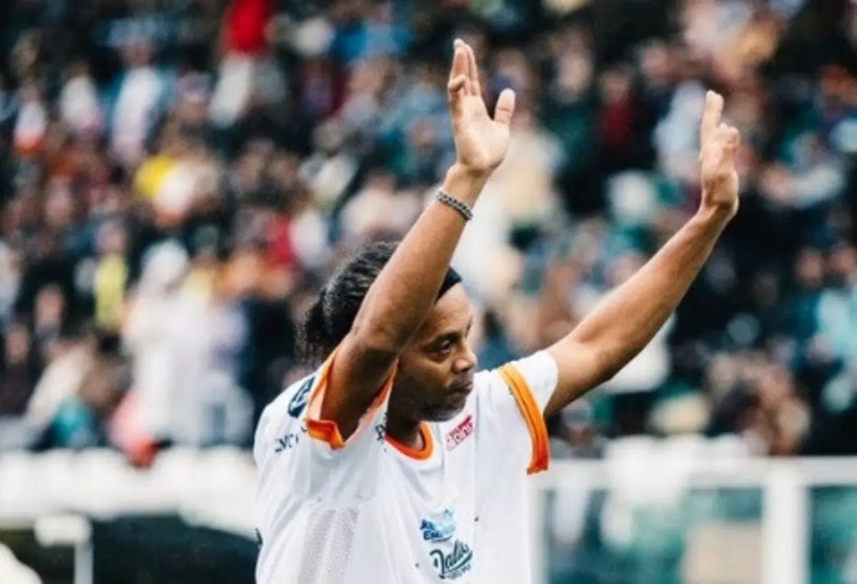 Ronaldinho (créditos: Instagram)