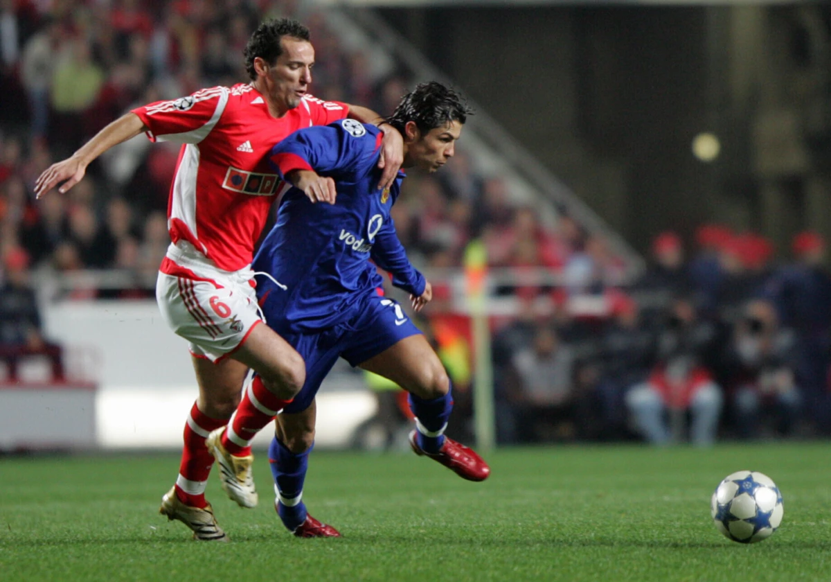 Petit e Cristiano Ronaldo (Créditos: Gustavo Bom)