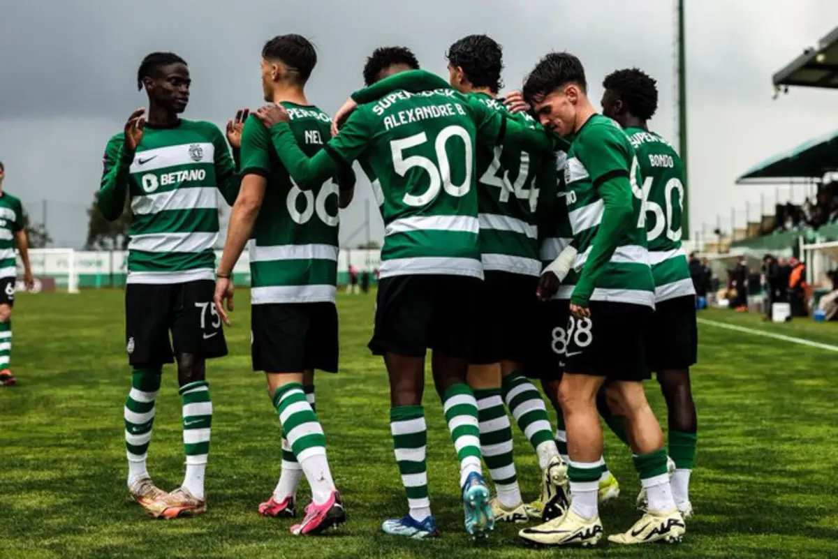Festa leonina (créditos: Sporting)