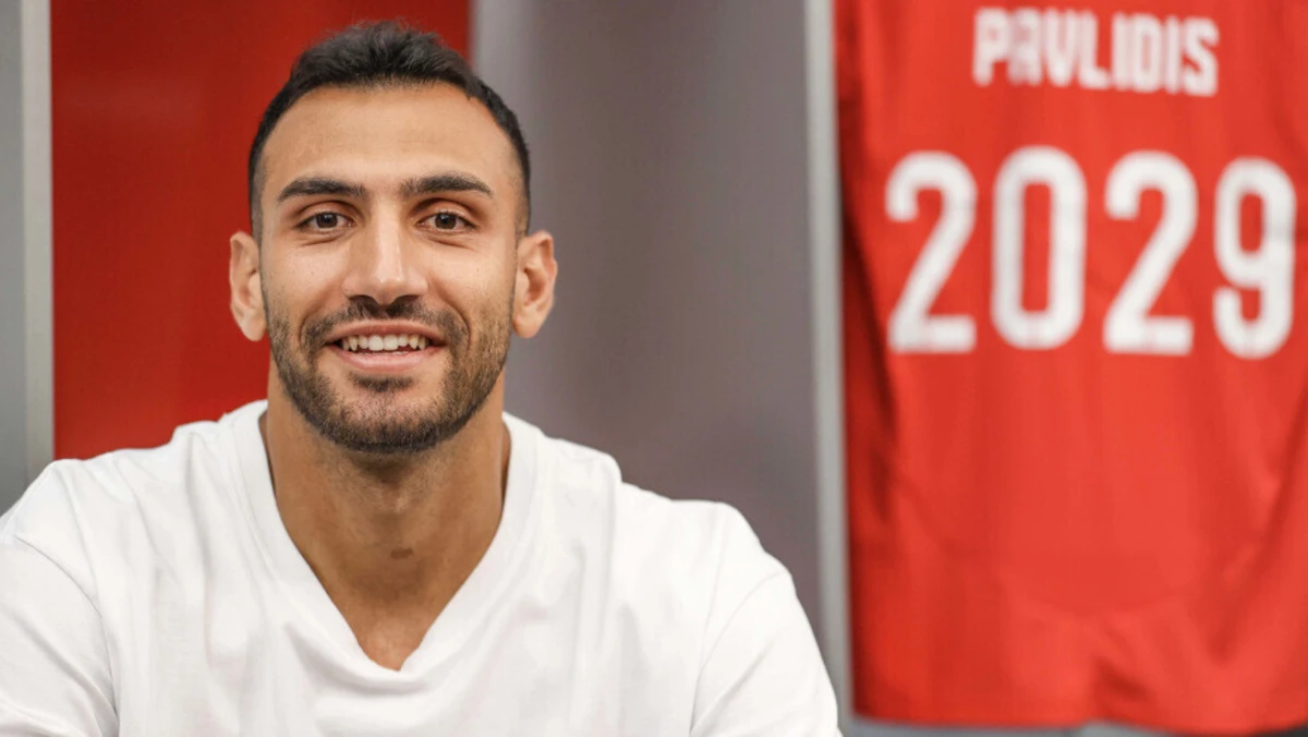 Pavlidis (créditos: Benfica)