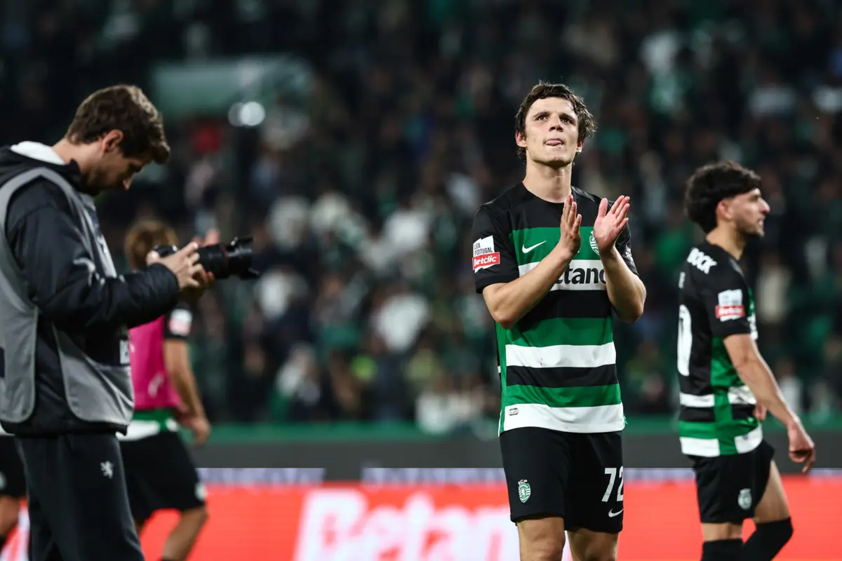 Eduardo Quaresma resolveu o Sporting-Gil Vicente (Créditos: Mário Vasa)