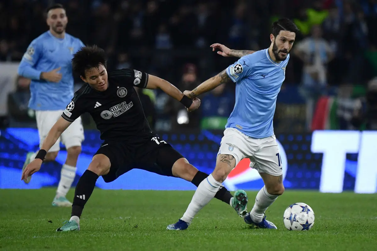 Luis Alberto, à direita (Filippo MONTEFORTE / AFP)