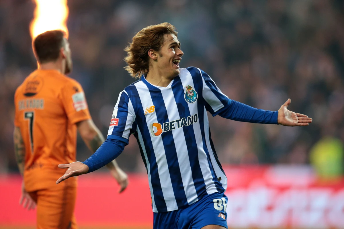 Rodrigo Mora marcou na goleada ao Boavista (Créditos: LUSA)