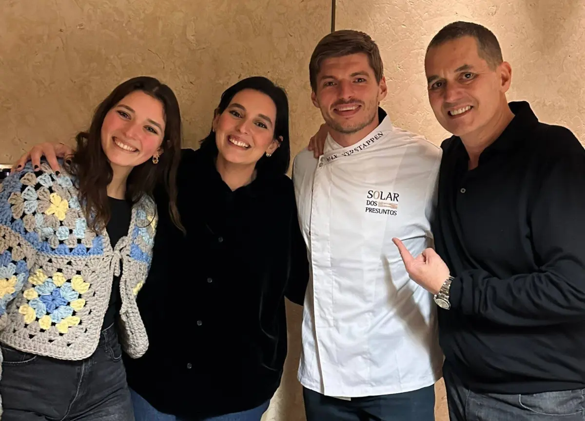 Imagem de contexto do artigo Max Verstappen esteve em restaurante em Lisboa e assinou jaleca personalizada