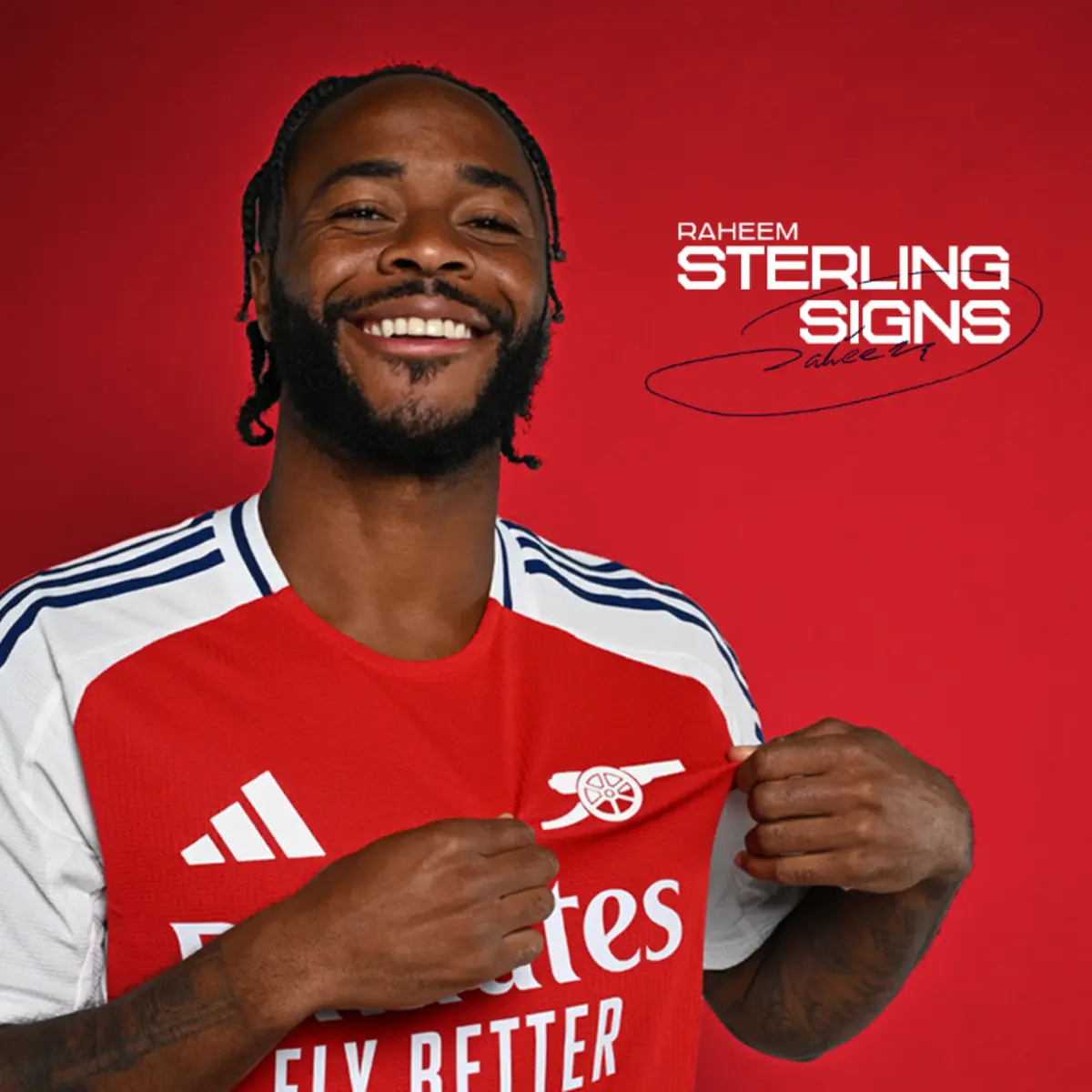 Imagem de contexto do artigo Sterling reforçou Arsenal no fecho do mercado de transferências