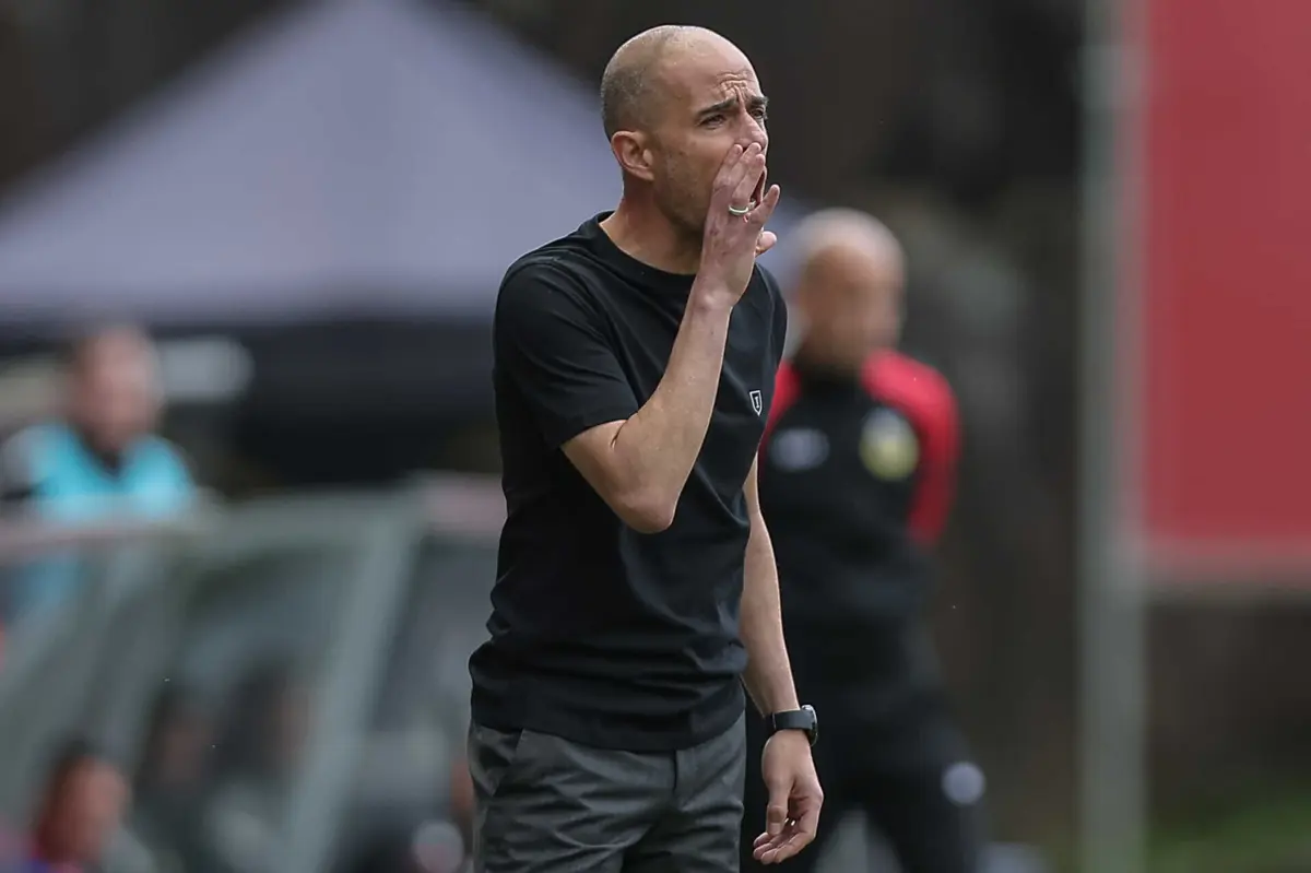 Rui Duarte, treinador do Braga (créditos: Miguel Pereira/Global Imagens)