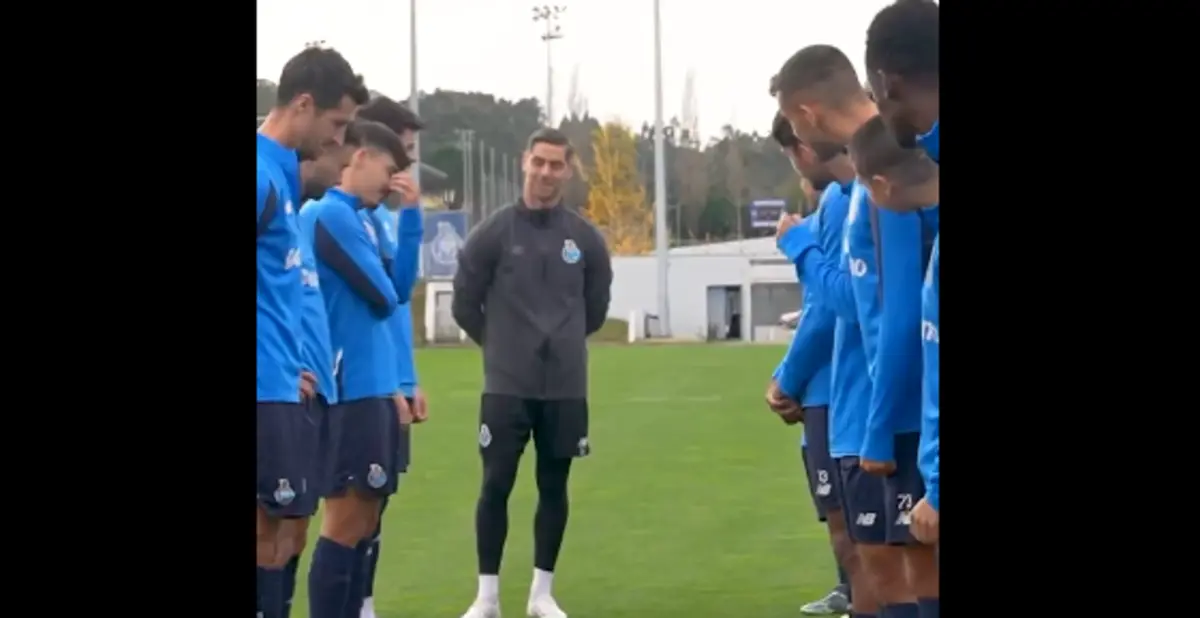 Imagem de contexto do artigo Discurso no treino do FC Porto: "Ainda vamos conquistar muitas coisas"