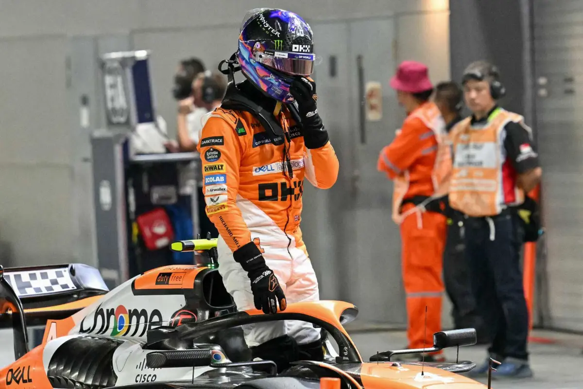 Lando Norris (créditos: MOHD RASFAN / AFP)