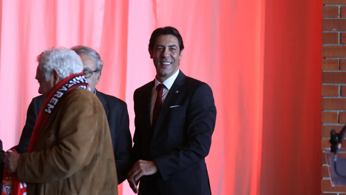 Rui Costa, presidente do Benfica