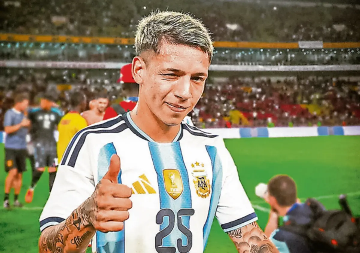 Prestianni já sabe o que é jogar pela principal seleção da Argentina