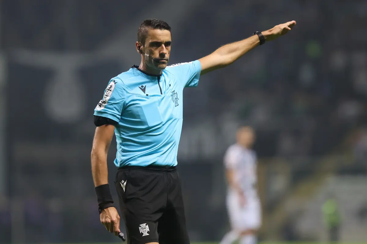 Nuno Almeida no Braga-Sporting (Créditos: Ivan del Val/Global Imagens)