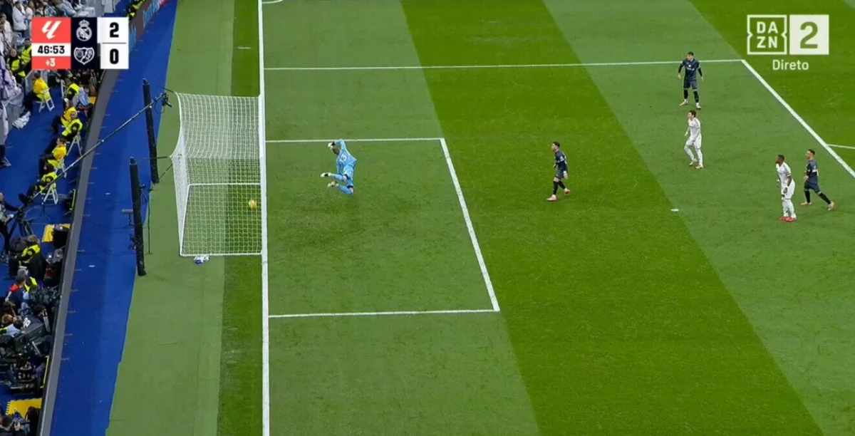 Imagem de contexto do artigo Golaço reduz desvantagem do Rayo Vallecano em casa do Real Madrid: ora veja