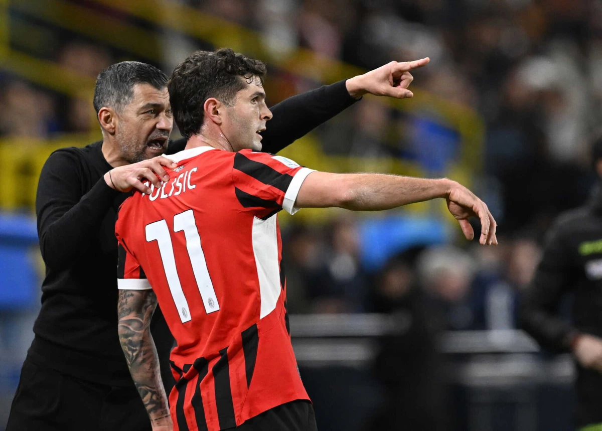 Conceição e Pulisic (créditos: EPA)