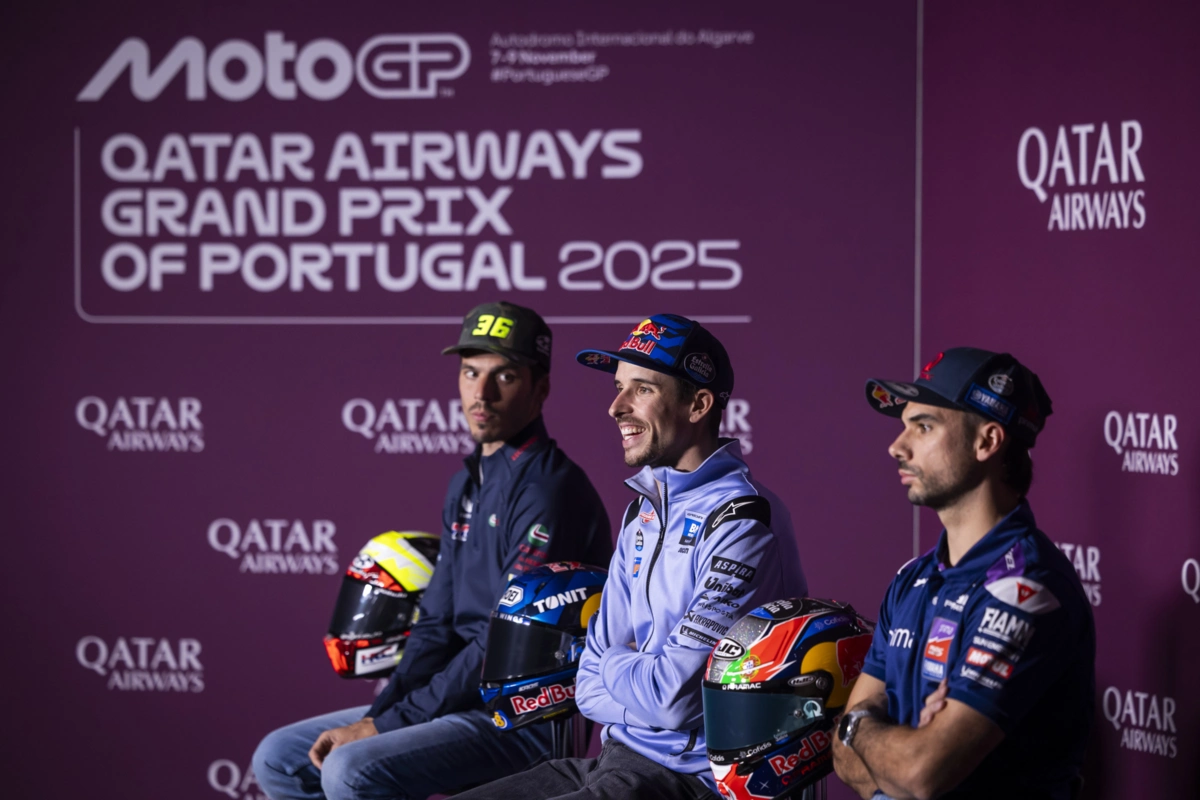 Joan Mir, Álex Márquez e Miguel Oliveira