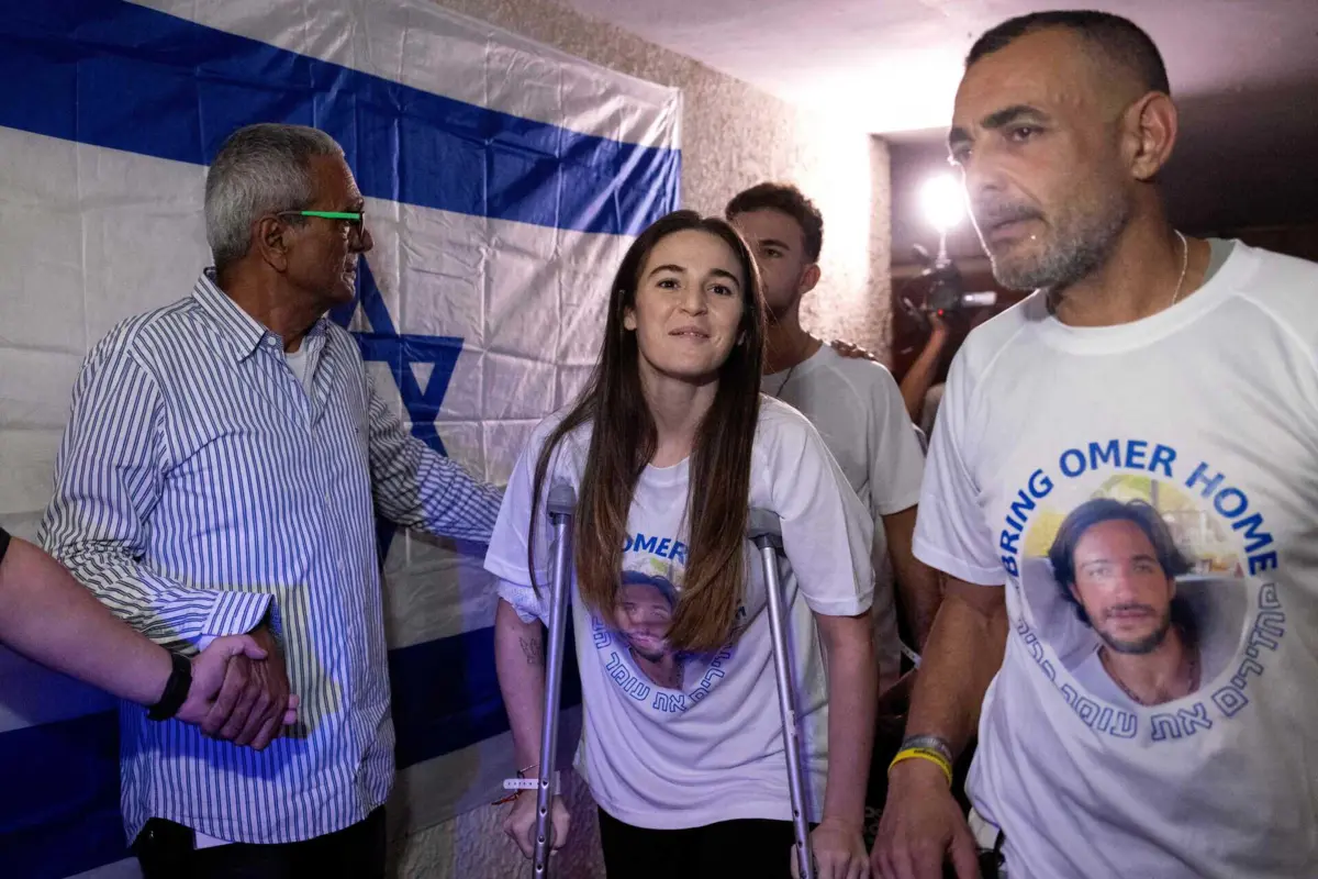 Famílias de reféns luso-israelitas rezam em Lisboa (créditos: Oren ZIV / AFP?