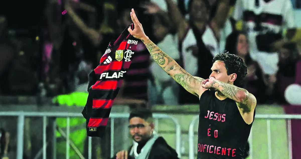 Imagem de contexto do artigo Recado a José Boto: Pedro dá resposta com o pé e com a boca no Flamengo