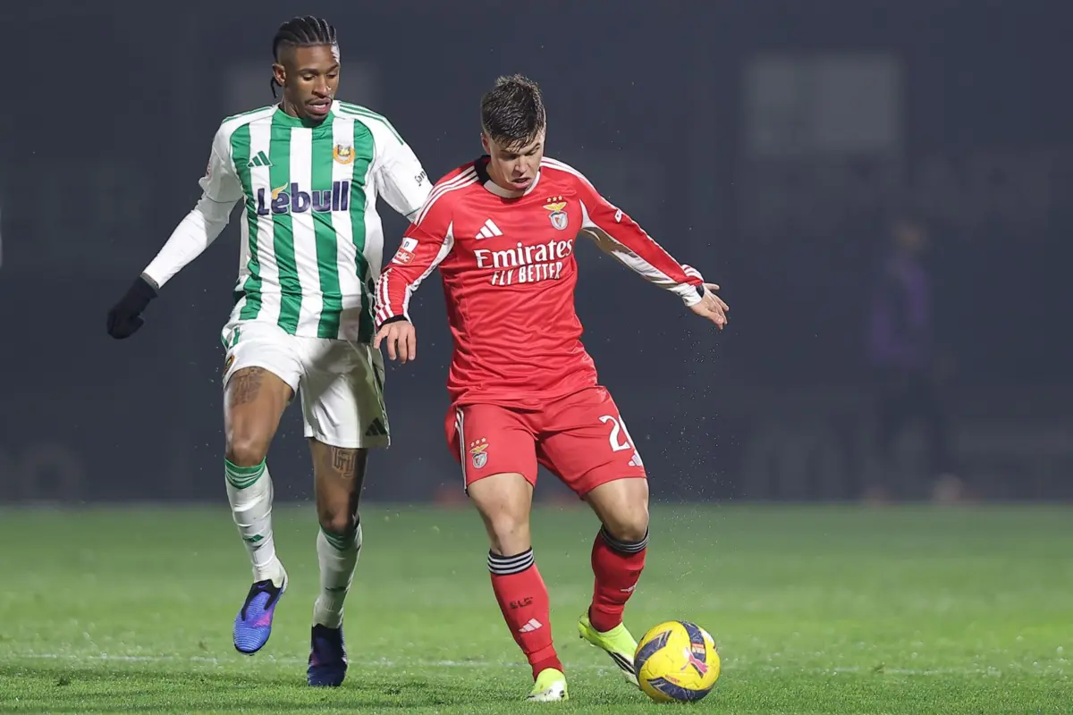 André Luiz num lance com Dahl