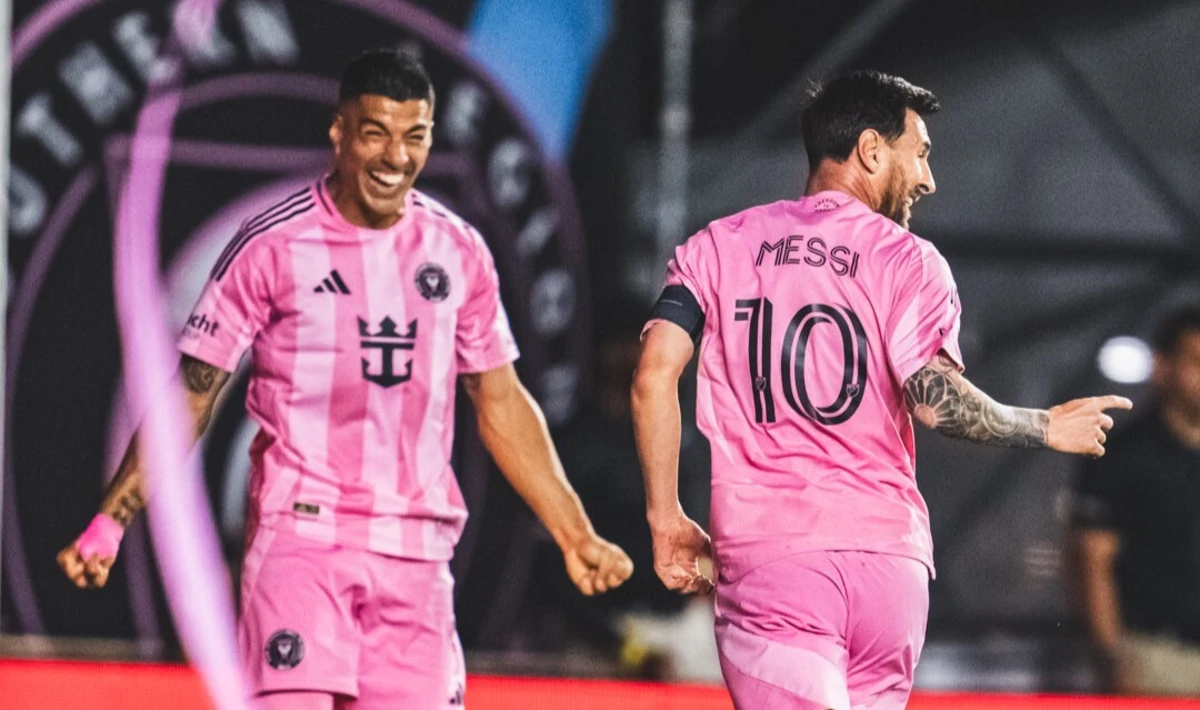 Luis Suárez e Messi