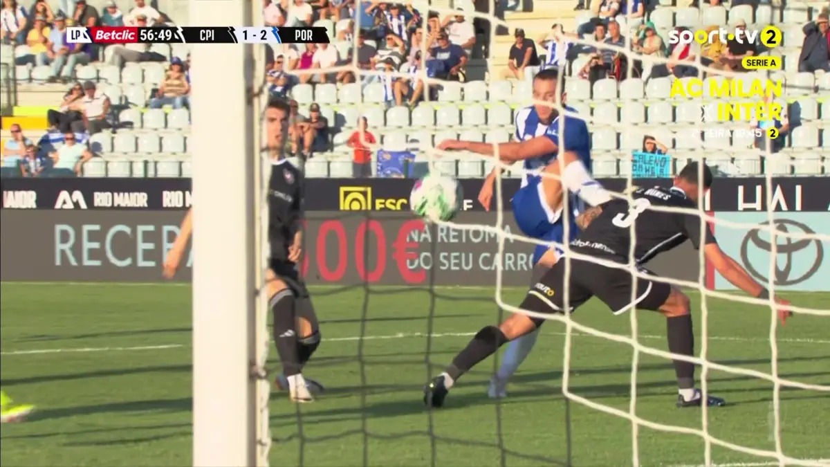 Imagem de contexto do artigo Remate colocado de Nico deu a vitória ao FC Porto ante o Casa Pia