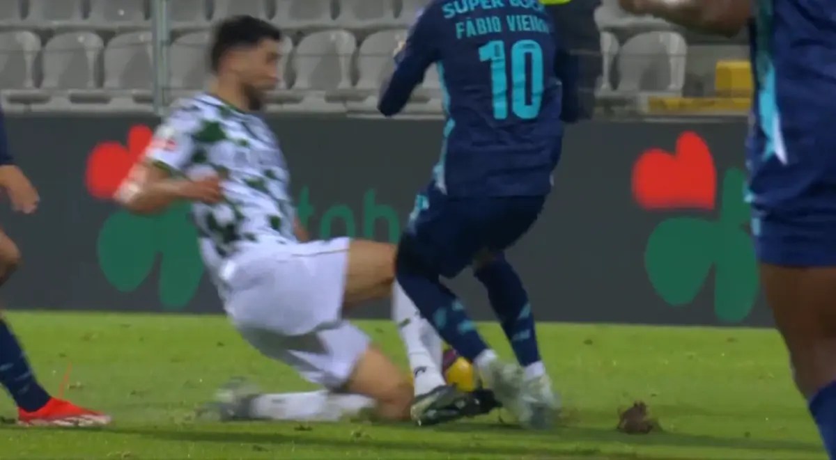 Imagem de contexto do artigo Tribunal O JOGO analisa os cartões amarelos mostrados a Rúben Ismael e Nehuén Pérez