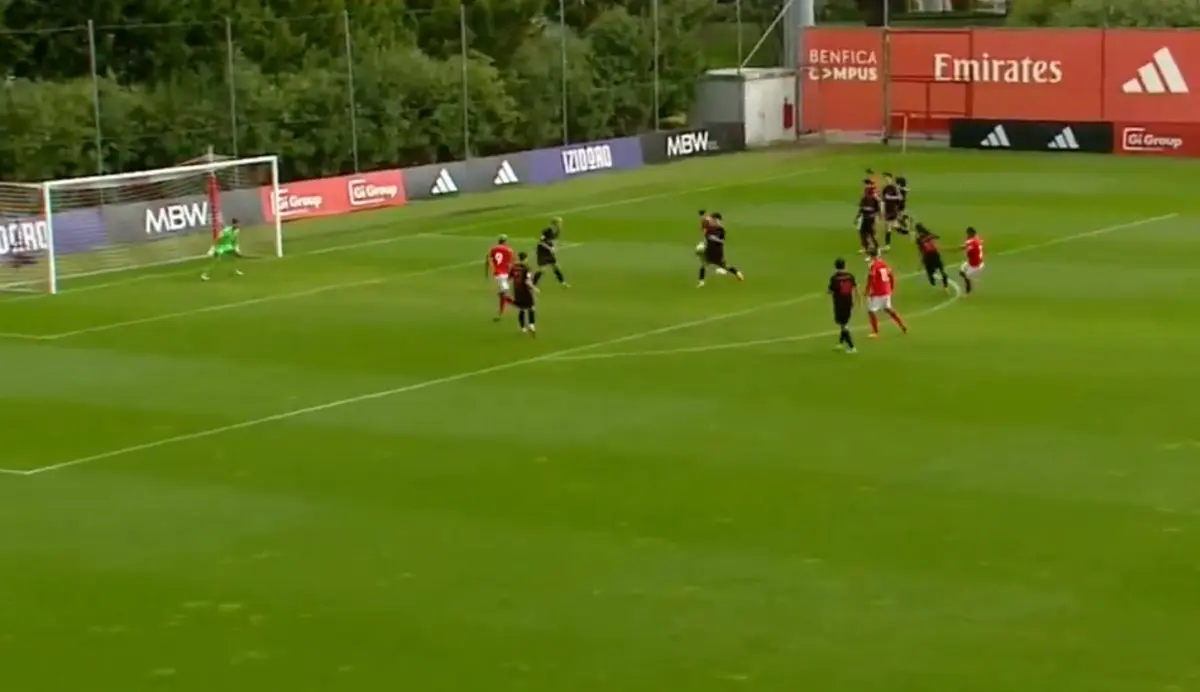 Imagem de contexto do artigo Benfica goleou Bayer Leverkusen na Youth League: veja todos os golos