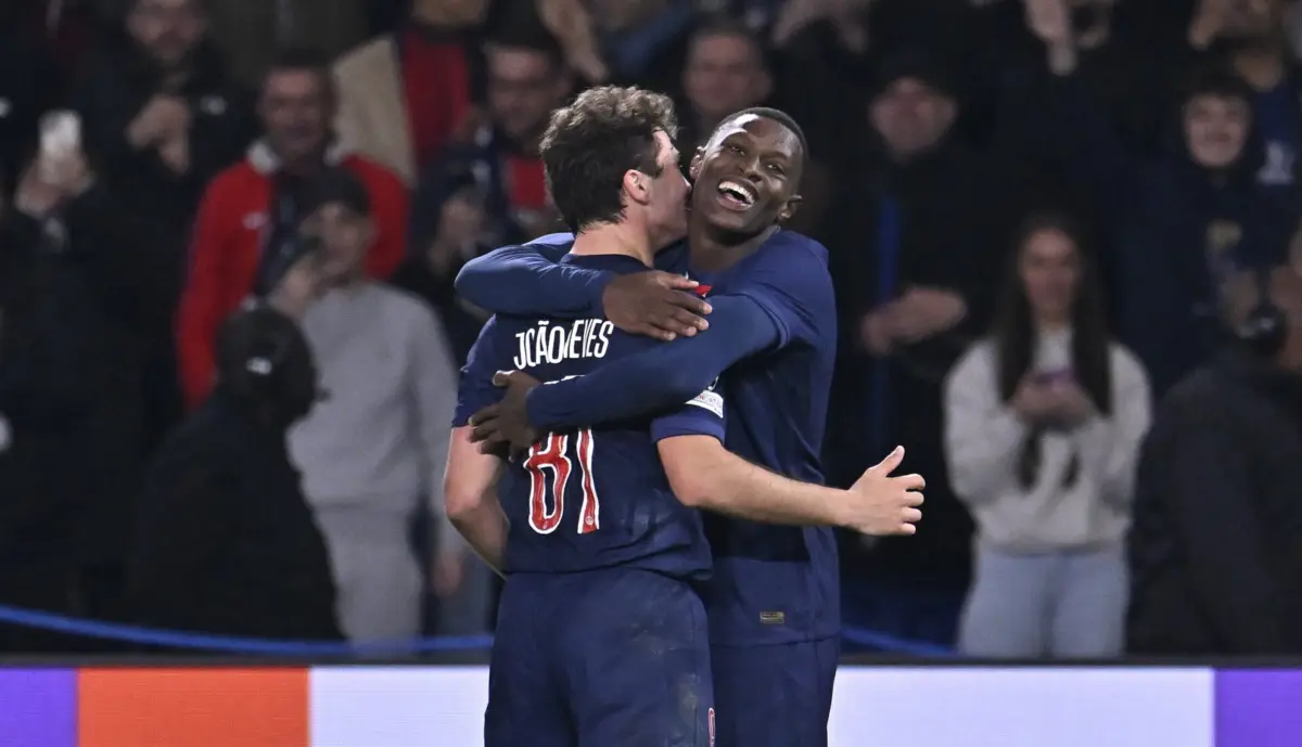 Nuno Mendes e João Neves (créditos: PSG)