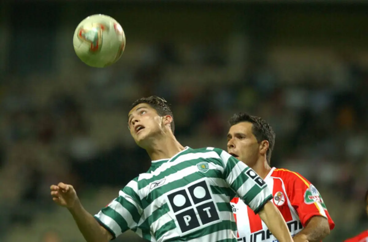 Cristiano Ronaldo, no Sporting