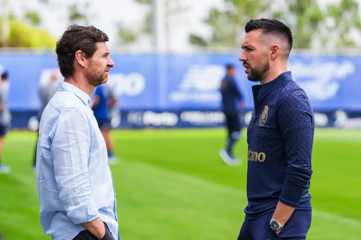 André Villas-Boas e Farioli (Créditos: FC Porto)