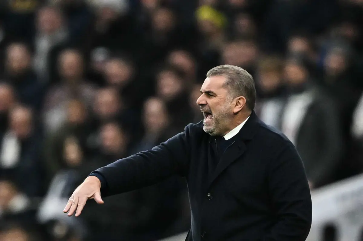 Ange Postecoglou, treinador do Tottenham (Créditos: Ben Stansall / AFP)