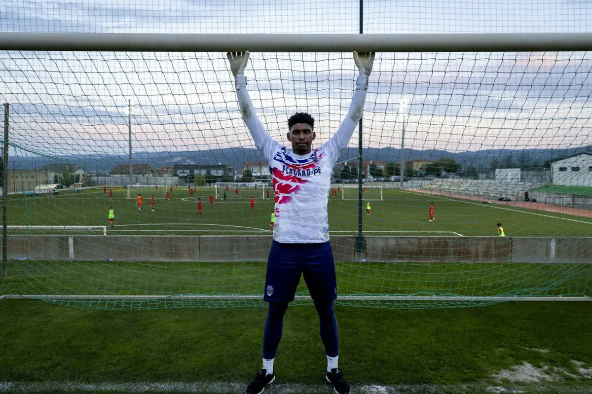 Hugo Souza, guarda-redes do Chaves