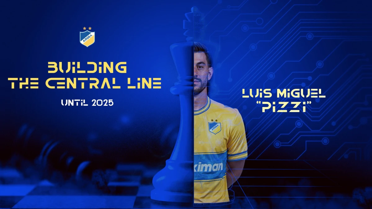 Imagem de contexto do artigo Pizzi apresentado no APOEL de Nicósia