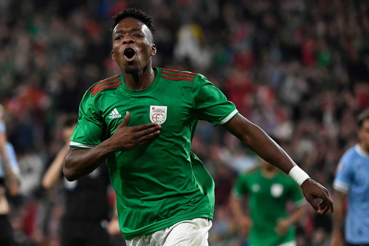 Álvaro Djaló ao serviço da seleção basca, não reconhecida pela FIFA (créditos: AFP)