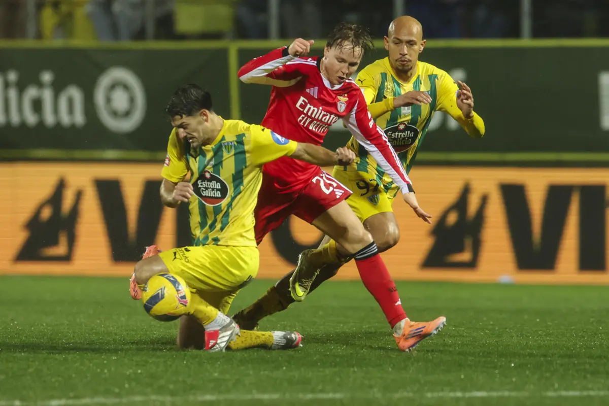 Imagem de contexto do artigo A crónica do Tondela-Benfica | Real efeito anímico foi ao charco
